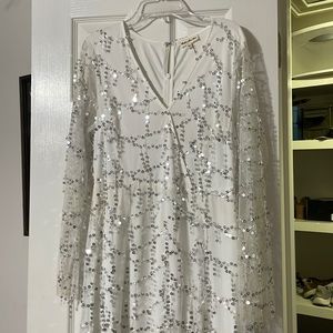 White Sparkly Dress